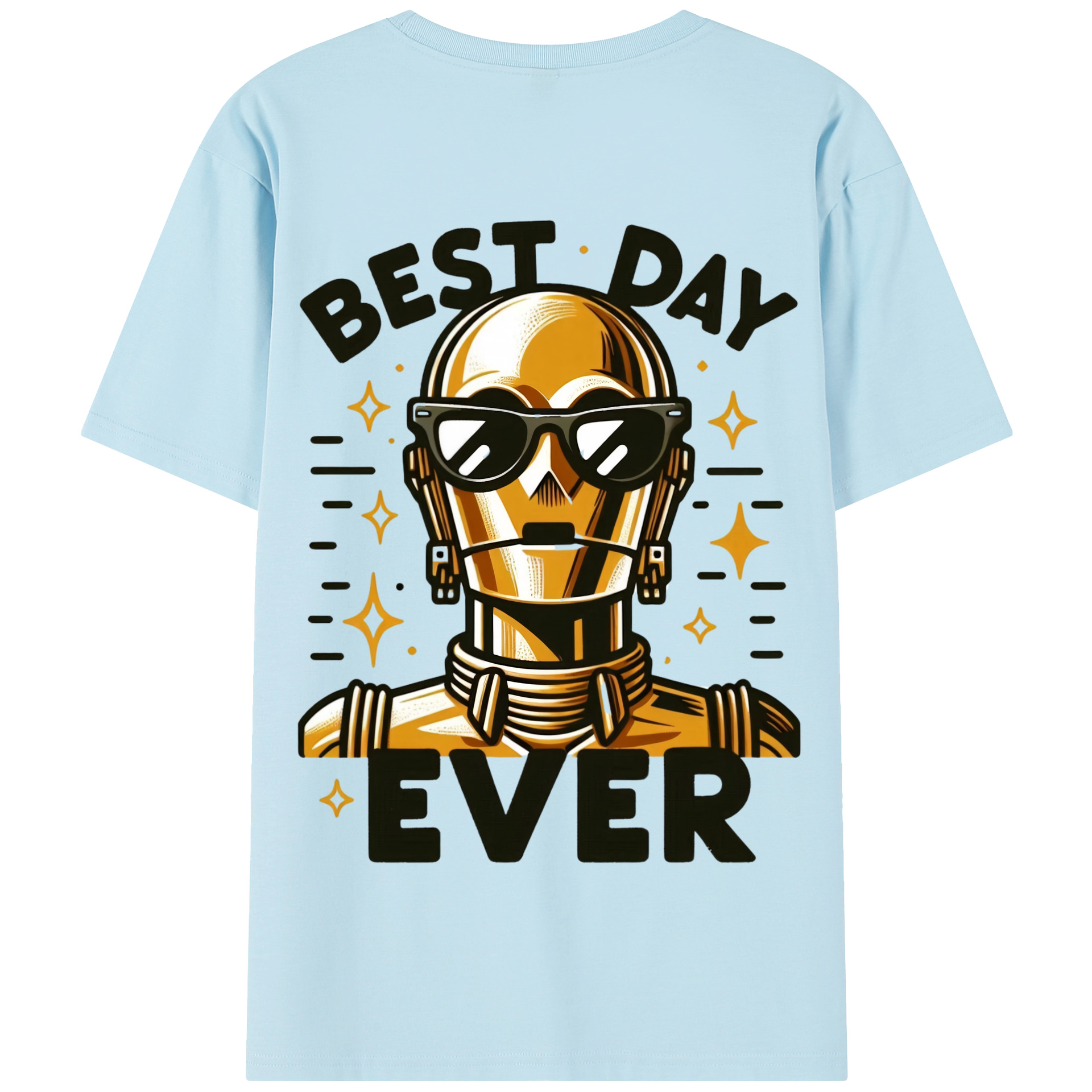 （画像用） スター・ウォーズ Star Wars 綿100％半袖Tシャツ（背面プリント）